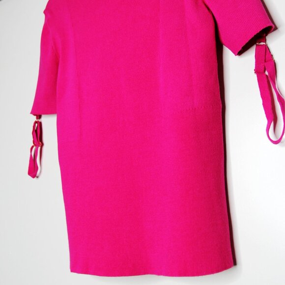 BNWT AW21 JACQUEMUS LA MAILLE TORRE RIBBED TOP PINK 40 - Picture 7 of 12